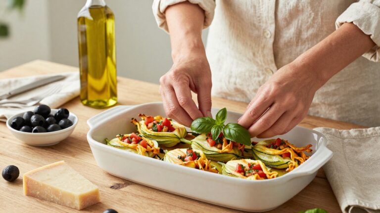 Recette de fleur de courgette farcie provençale, plat traditionnel délicieux